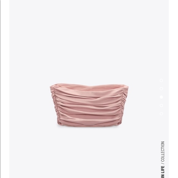 Zara Crop Top/ Bustier - Picture 2 of 5